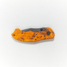 Load image into Gallery viewer, Camp Nice - Blaze Orange Camo Pocket Knife