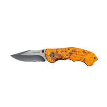 Load image into Gallery viewer, Camp Nice - Blaze Orange Camo Pocket Knife